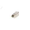Модуль Keystone, угловой, для панели AN, Кат.5e, RJ45/8P8C, для FT-TOOL, экраннированный, металлик NIKOMAX/NIKOLAN NMC-KJSD2-AN-MT