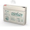 Аккумулятор 6В 7Ач Контакт КТ 6-7