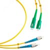 Шнур оптический duplex 5м SC/APC-FC/UPC 9/125 sm LSZH Cabeus FOP(d)-9-SC/APC-FC/UPC-5m