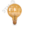 Лампа светодиодная LED 4 Вт 380 Лм 2400К теплая Е27 G100 golden Baloon Filament Gauss Gauss 147802004