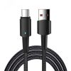 Кабель USB-A - Type-C, 6А, 66Вт, 1м, черный REXANT 18-7064