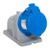 Розетка стационарная наружная 113 2Р+РЕ 16А 220В IP44 EKF PROXIMA EKF ps-113-16-220-PRO