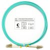 Шнур оптический duplex 2м LC-LC 50/125 мм OM3 LSZH Cabeus FOP-50-LC-LC-2m