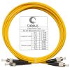 Шнур оптический duplex 3м FC-ST 9/125 sm LSZH Cabeus FOP(d)-9-FC-ST-3m