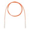 Шнур оптический коммутационный (патч-корд), SC-SC симплекс simplex OM2, нг(А)-HF, оранжевый, 15 м Datarex DR-221118