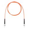 Шнур оптический коммутационный (патч-корд), ST-ST симплекс simplex OM2, нг(А)-HF, оранжевый, 15 м Datarex DR-223318
