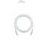 Шнур U/UTP 4 пары, Кат.5e, 2хRJ45/8P8C, T568B, медный, PVC, красный, 0,5м, 10шт. NETLAN EC-PC4UD55B-BC-PVC-005-RD-10