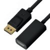 Переходник Active DisplayPort 20M v1.2 на HDMI 19F v1.4, 0.10 м., черный Greenconnect GCR-ADP2MHD