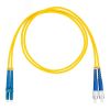 Шнур оптический коммутационный (патч-корд), LC-FC, дуплекс (duplex) OS2, нг(А)-HF, желтый, 2,0 м Datarex DR-220243