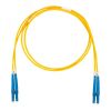 Шнур оптический коммутационный (патч-корд), LC-LC, дуплекс (duplex) OS2, нг(А)-HF, желтый, 2,0 м Datarex DR-220043