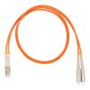 Шнур оптический коммутационный (патч-корд), LC-SC, дуплекс (duplex) OM2, нг(А)-HF, оранжевый, 1,5 м Datarex DR-220152