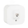 Quteo Розетка компьютерная RJ45 категория 5е UTP наружная белая Daccord/Legrand 782224