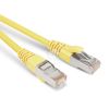 Патч-корд F/UTP экранированный категория 5е LSZH желтый (1.5м) Hyperline 230096