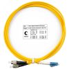 Шнур оптический duplex 2м LC-FC 9/125 sm LSZH Cabeus FOP(d)-9-LC-FC-2m