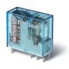 Реле электромеханическое универсальное миниатюрное, монтаж на печатную плату или в розетку, выводы с шагом 5мм, 1CO 16A, контакты AgCdO, катушка 60В D FINDER 40.61.7.060.0001PAC
