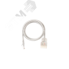 Патч-корд U/UTP 4 пары Cat 5e 110-RJ45/8P8C T568B 7х0192мм LSZH серый 5м NIKOMAX/NIKOLAN NMC-PC4UD05B-050-C-GY