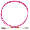 Шнур оптический duplex 1м LC-LC 50/125 мм OM4 LSZH Cabeus FOP-50-OM4-LC-LC-1m