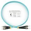 Шнур оптический duplex 1м FC-ST 50/125 мм OM3 LSZH Cabeus FOP-50-FC-ST-1m
