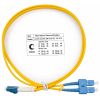Шнур оптический duplex 1м LC-SC 9/125 sm LSZH Cabeus FOP(d)-9-LC-SC-1m