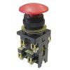 Выключатель кнопочный ВК30-10-11130-40 У2, красный, 1з+1р, гриб без фиксации, IP40, 10А. 660В Электротехник ET053192