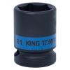 Головка торцевая ударная шестигранная 1/2', 21 мм King Tony 453521M