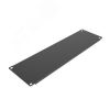Панель 3U заглушка , крепление 19 3U, черный RAL 9005 NTSS NTSS-FUB-3U-BL