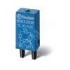 Модуль индикации и защиты, зеленый LED + варистор, 110...240В AC/DC FINDER 99.80.0.230.98