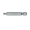 Бита шестигранная H4 х 50 мм 1/4'' E6.3 Industrial шаровид.наконечник WITTE 271842000