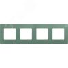 ETIKA Рамка 4 поста светлая галька Daccord/Legrand 672524