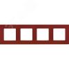 ETIKA Рамка 4 поста какао Daccord/Legrand 672574