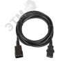 Кабель питания TLK C14 - C13 3x0.75мм2 3 м 250В 6A черный TLK TLK-PCM06-030