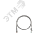 Шнур F/UTP 4 пары, Кат.5e, 2хRJ45/8P8C, T568B, 7x0,150мм, LSZH, серый, 5м NIKOMAX/NIKOLAN NMC-PC4SD55B-ES-050-C-GY