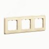 CARIVA Рамка 3 поста бежевая LEGRAND 695981