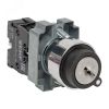 Переключатель BG61 2P с замком возвратный NO EKF xb2-bg61