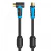 Кабель антенный M на M, угол 90 гр., 1 м. Vention VAV-A02-B100