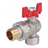 Кран шаровой угловой с американкой 1/2 ВН/НР, ручка бабочка Rommer RBV-0006-0610215
