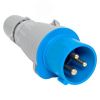 Вилка переносная 013 2Р+РЕ 16А 220В IP44 EKF PROXIMA EKF ps-013-16-220-PRO