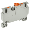 ARMAFIX Клемма пружин. Push-in CP-DT измерит. нож. разм. 4мм2 серая IEK