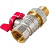 Кран шаровой с американкой 1/2 ВН/НР, ручка бабочка Rommer RBV-0005-0510215