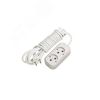 Удлинитель 2x2 м без заземления Makel MGP102