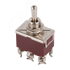 Тумблер 250V 15А (6c) (ON)-OFF-(ON) двухполюсный REXANT 36-4172
