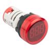 Индикатор значения напряжения красный ED16-22VD PROxima EKF ed16-22vd-r