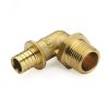 Угольник НР 16x1/2' аксиальный, латунный PRO AQUA AX3301612