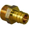 Штуцер 20х1/2'НР, латунь Usystems 1136008