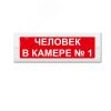 Оповещатель световой М-12 ЧЕЛОВЕК В КАМЕРЕ № 1 ИП Раченков А.В. М-12 Человек в камере №1