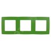 Рамка на 3 поста, Эра12, зелёный, 12-5003-27 ЭРА Б0019410