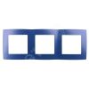 Рамка на 3 поста, Эра12, ультрамарин, 12-5003-29 ЭРА Б0019412