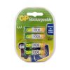 Аккумулятор перезаряжаемый GP 100AAAHC AAA, емкость 930 мАч - 4 шт. в клемшеле GP 8400