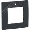 ETIKA Рамка с держателем для маркировки 1 пост антрацит Daccord/Legrand 672586