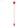 Светильник подвесной под лампу E27 1х60 Вт 200-240В IP20 1000х40 мм Красный Decor Gauss PL013